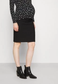 ONLY MATERNITY - Damen OLMIBBI SKIRT - Bleistiftrock - Black