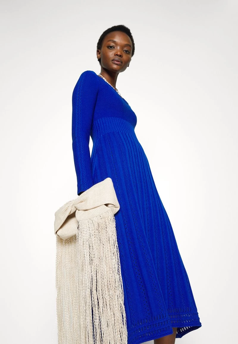 MAX&Co. - Damen FUN - Strickkleid - Cornflower Blue – Bild 4