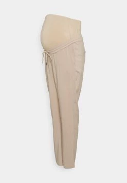 ONLY MATERNITY - Damen OLMNOOM LIFE PANT SOLID - Stoffhose - Humus