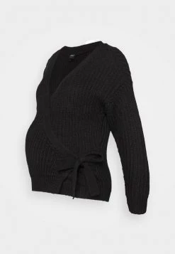 ONLY MATERNITY - Damen OLMBREDA WRAP - Strickjacke - Black
