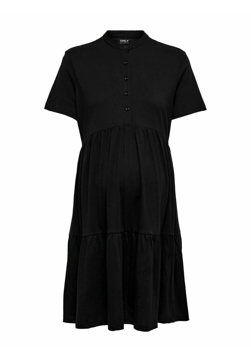 ONLY MATERNITY - Damen Blusenkleid - Black – Bild 3