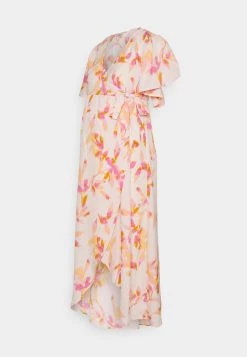 ONLY MATERNITY OLMELEANOR LIFE WRAP ANKLE DRESS - Freizeitkleid - Silver Peony - Damen