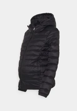 ONLY MATERNITY OLMTAHOE HOOD JACKET - Übergangsjacke - Black - Damen