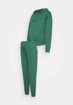 ONLY MATERNITY ONLDREAMER LIFE HOOD PANTS SET - Sweatshirt - Smoke Pine - Damen