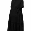 ONLY MATERNITY - Damen Blusenkleid - Black