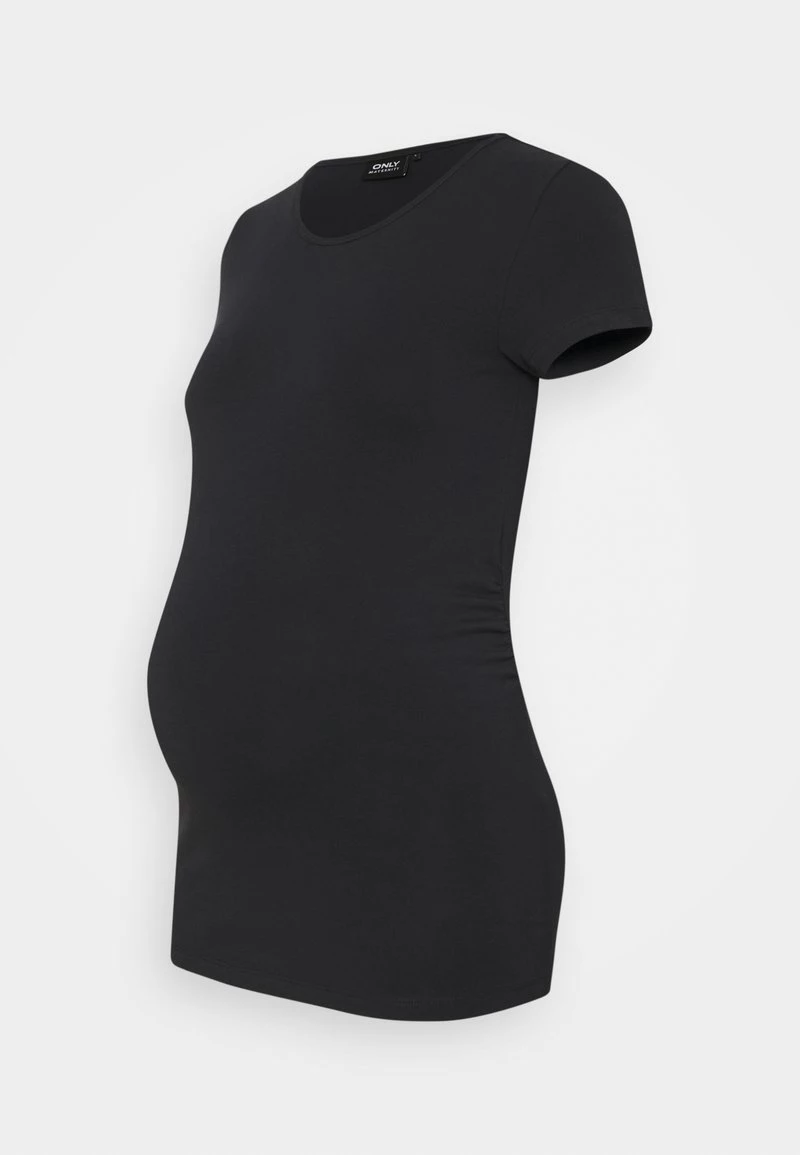 ONLY MATERNITY OLMLOVELY LIFE ONECK 2 PACK - T-Shirt Basic - Night Sky/white - Damen – Bild 2