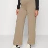 ONLY MATERNITY - Damen OLMCOZY PANTS - Stoffhose - Toasted Coconut Melange