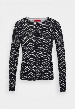 MAX&Co. - Damen PANAREA - Strickjacke - Black Pattern