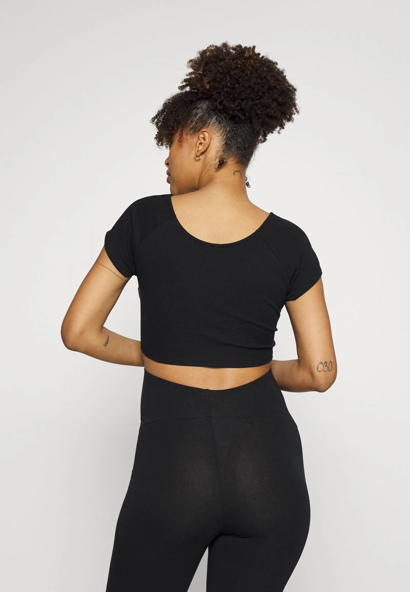 ONLY MATERNITY OLMOLLIE SHORT - T-Shirt Print - Black - Damen – Bild 3