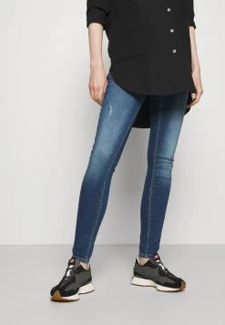 ONLY MATERNITY - Damen OLMPAOLA LIFE - Jeans Skinny Fit - Medium Blue Denim