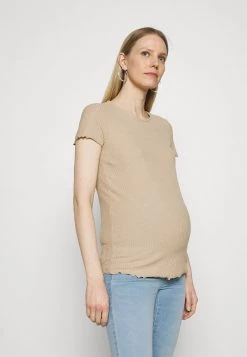 ONLY MATERNITY - Damen OLMEMMA - T-Shirt Basic - Humus/melange