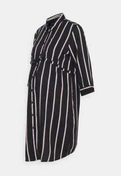ONLY MATERNITY OLMTAMARI DRESS - Blusenkleid - Black - Damen