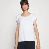 MAX&Co. MALDIVE - T-Shirt Basic - Optic White - Damen