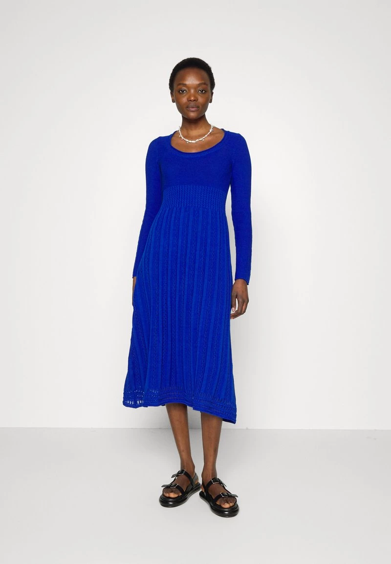 MAX&Co. - Damen FUN - Strickkleid - Cornflower Blue