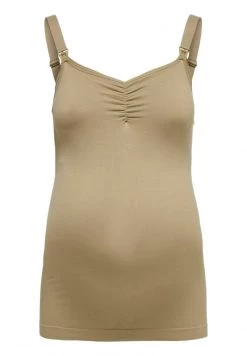 ONLY MATERNITY - Damen Top - Tannin