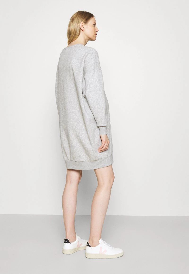 ONLY MATERNITY OLMWERA LIFE DRESS - Freizeitkleid - Light Grey Melange - Damen – Bild 3