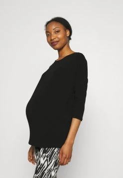 ONLY MATERNITY OLMGLAMOUR - Langarmshirt - Black - Damen