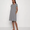 ONLY MATERNITY - Damen OLMMAY POCKET STRIPE DRESS - Jerseykleid - Black