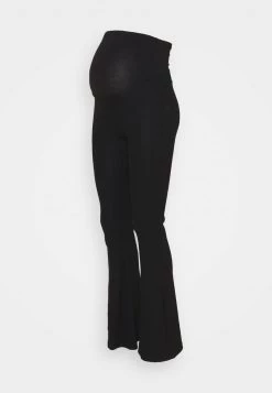ONLY MATERNITY OLMNELLA FLARED PANT - Stoffhose - Black - Damen