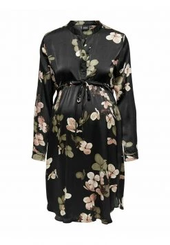 ONLY MATERNITY - Damen MAMA LANGÄRMELIGES - Freizeitkleid - Black