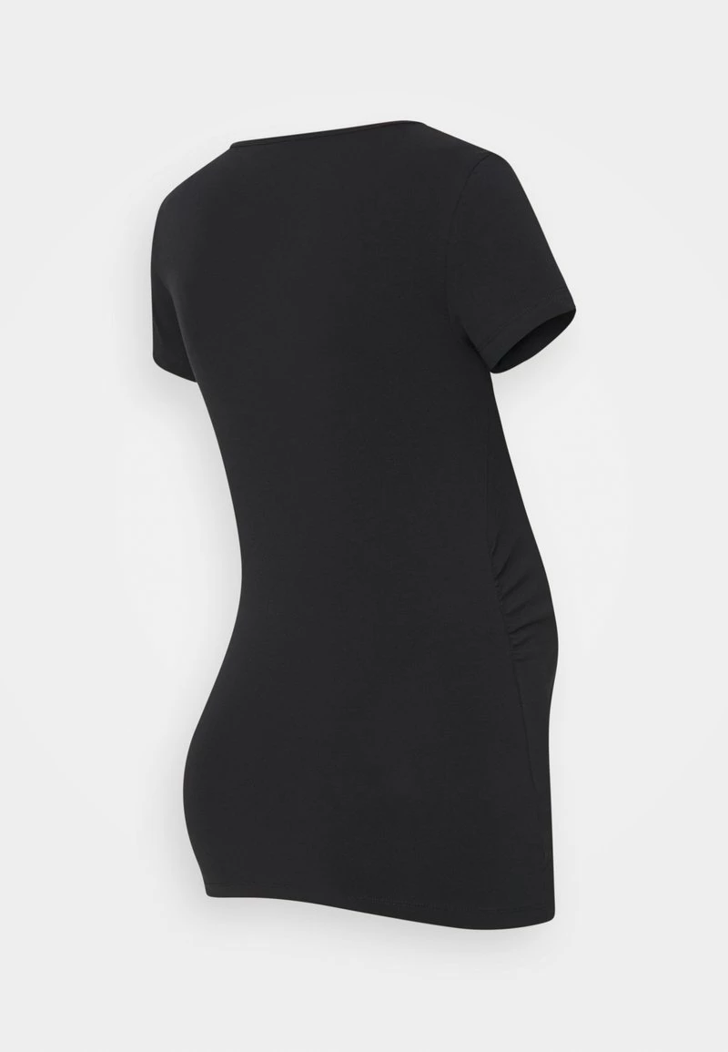 ONLY MATERNITY OLMLOVELY LIFE ONECK 2 PACK - T-Shirt Basic - Night Sky/white - Damen – Bild 3