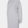 ONLY MATERNITY - Damen ONLDREAMER LIFE HOOD DRESS - Freizeitkleid - Light Grey Melange