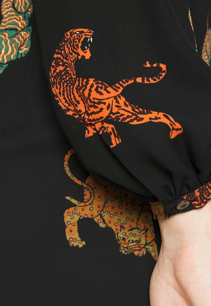 ONLY MATERNITY OLMALMA LIFE POLY ALLY DRESS - Freizeitkleid - Black - Damen – Bild 4