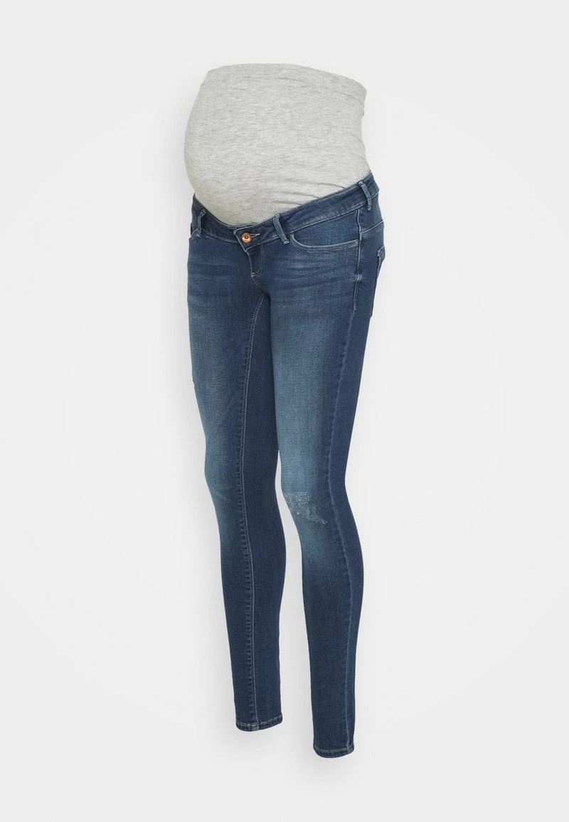 ONLY MATERNITY - Damen OLMPAOLA LIFE - Jeans Skinny Fit - Medium Blue Denim – Bild 5