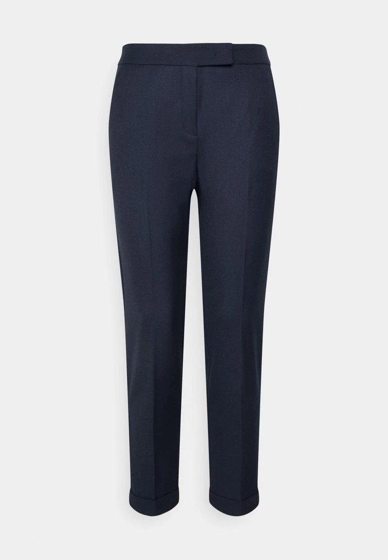 MAX&Co. MONOPOLI - Stoffhose - Navy Blue Pattern - Damen