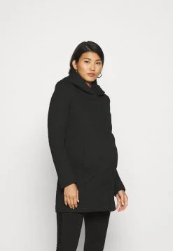 ONLY MATERNITY OLMSEDONA LIGHT COAT - Wintermantel - Black - Damen