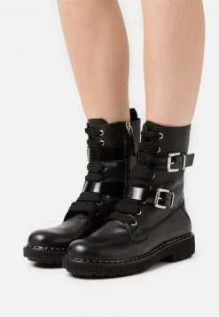 MAX&Co. MARINAIO - Schnürstiefelette - Black - Damen