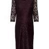 ONLY MATERNITY KLEID SPITZE - Maxikleid - Winetasting - Damen
