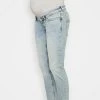 ONLY MATERNITY OLMENEDA MOM - Jeans Relaxed Fit - Medium Blue Denim - Damen