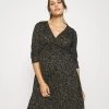 ONLY MATERNITY OLMPELLA 3/4 WRAP SHORT DRESS - Jerseykleid - Kalamata - Damen