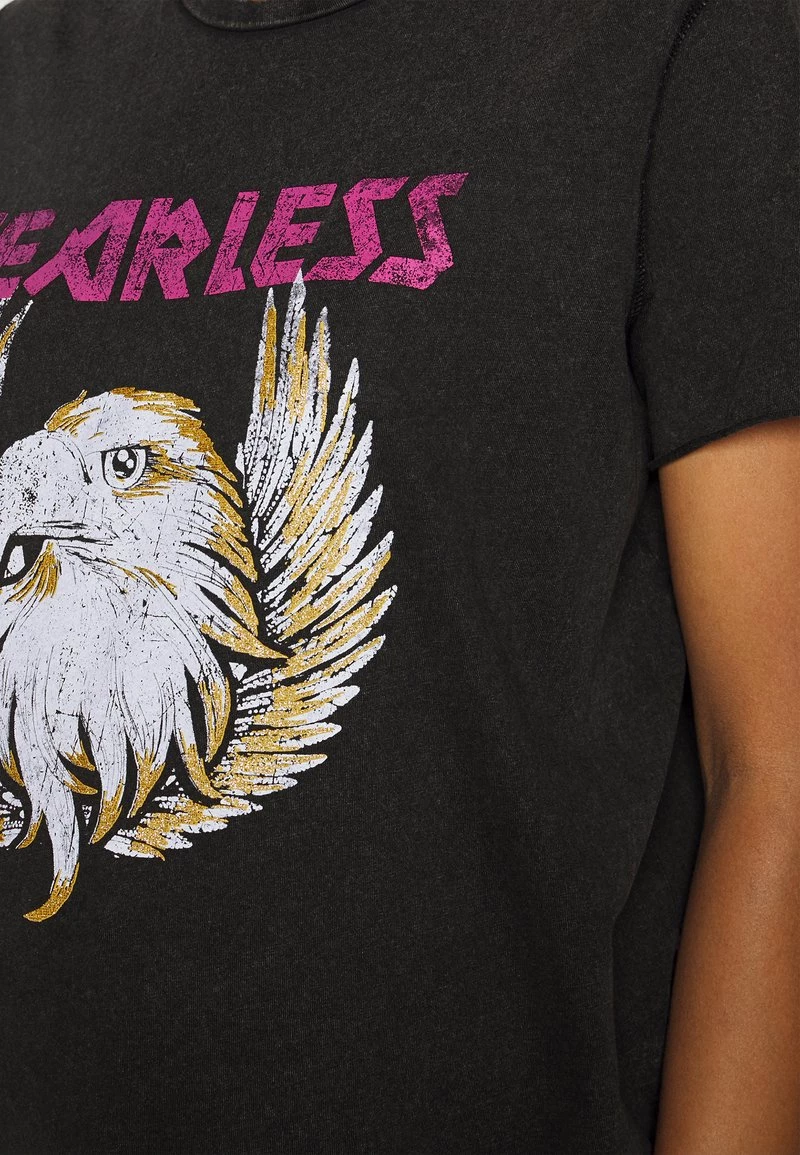 ONLY MATERNITY - Damen OLMLUCY ROCK TEE - T-Shirt Print - Black – Bild 6