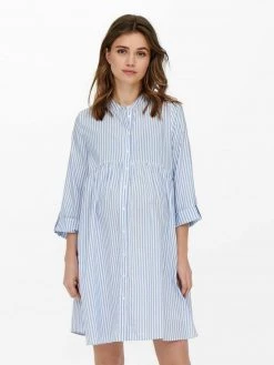 ONLY MATERNITY 3/4-ÄRMELIGES - Blusenkleid - Cloud Dancer - Damen