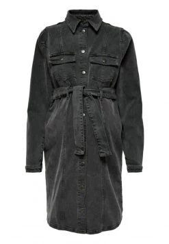 ONLY MATERNITY Jeanskleid - Black Denim - Damen