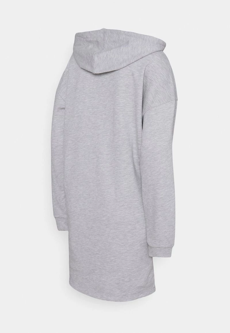 ONLY MATERNITY - Damen ONLDREAMER LIFE HOOD DRESS - Freizeitkleid - Light Grey Melange – Bild 2