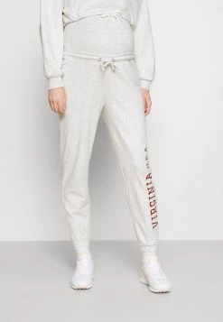 ONLY MATERNITY OLMESSA LIFE PANT - Jogginghose - Mottled Light Grey - Damen