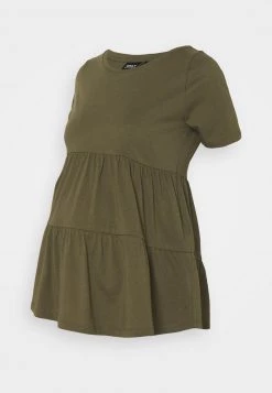 ONLY MATERNITY OLMAYCA PEPLUM - T-Shirt Basic - Kalamata - Damen