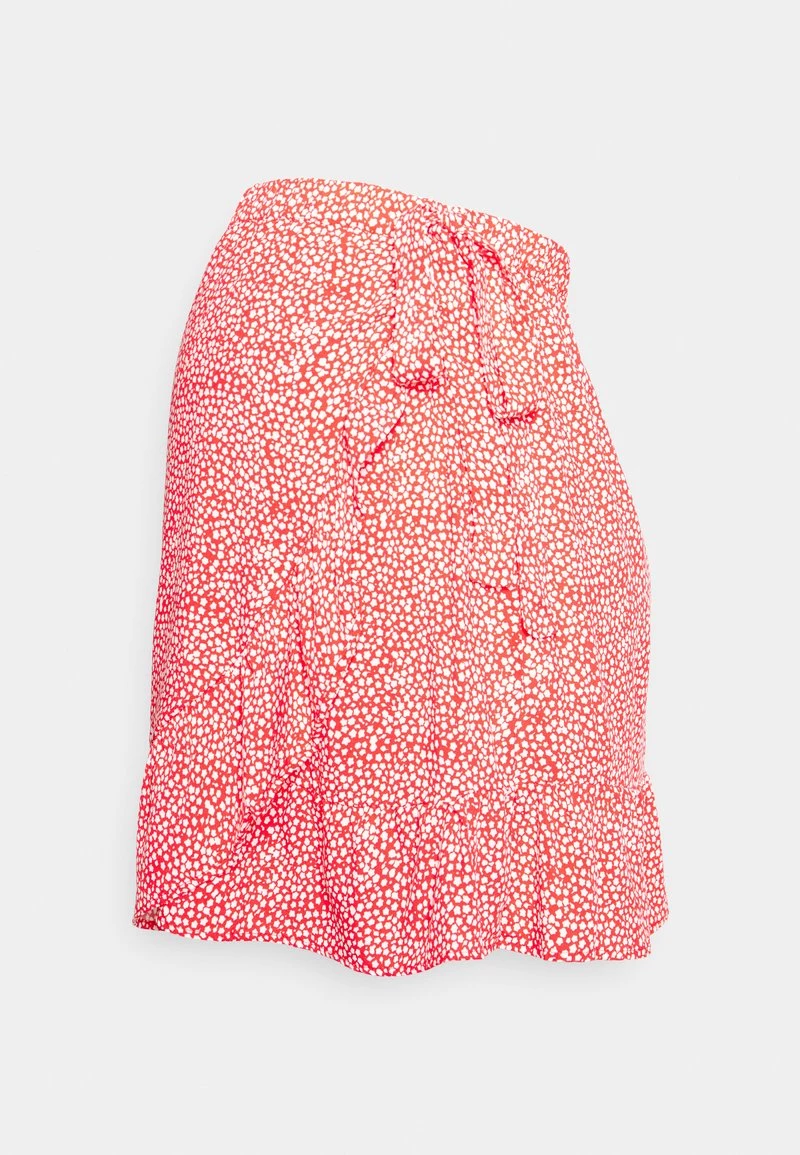 ONLY MATERNITY OLMNOVA LIFE MERLE SKIRT - Minirock - High Risk Red - Damen