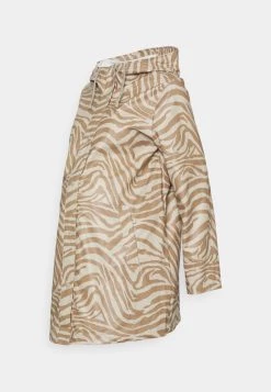 ONLY MATERNITY - Damen OLMELLEN RAINCOAT - Regenjacke / Wasserabweisende Jacke - Silver Lining