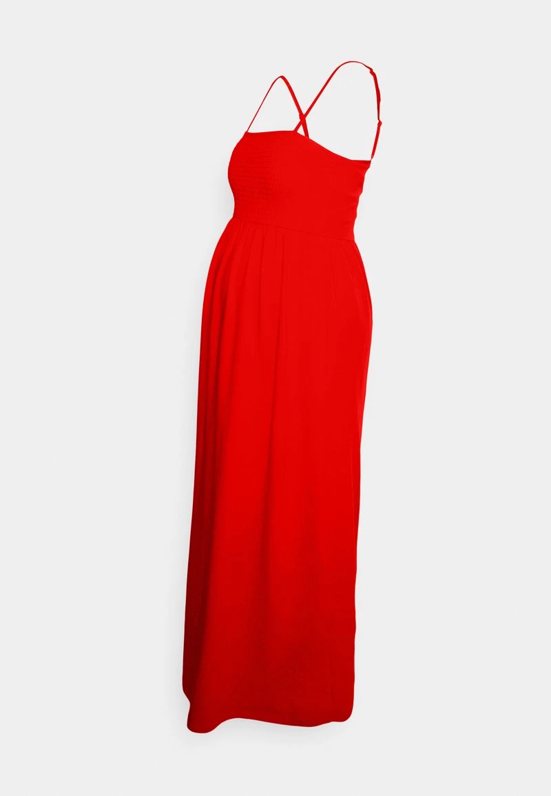ONLY MATERNITY OLMEMMA SMOCK DRESS - Jerseykleid - Fiery Red - Damen – Bild 5