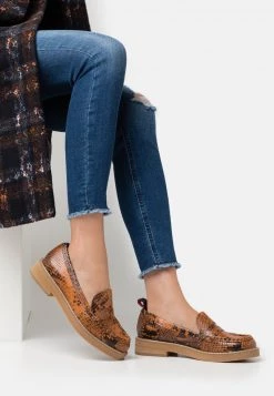 MAX&Co. - Damen TORRE - Slipper - Rust