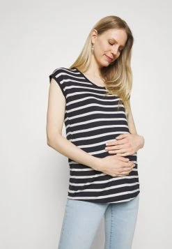 ONLY MATERNITY OLMWILMA - T-Shirt Print - Night Sky/cloud Dancer - Damen