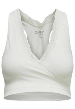 ONLY MATERNITY Bustier - Cloud Dancer - Damen