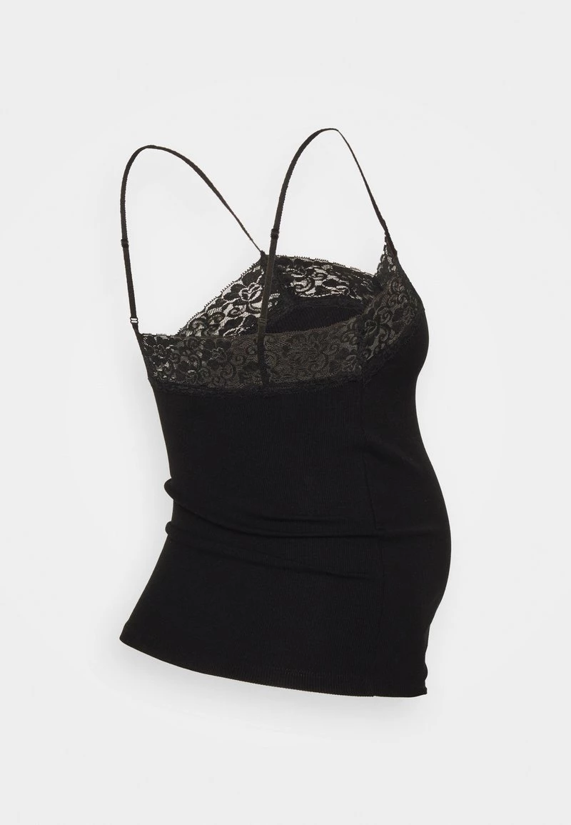 ONLY MATERNITY - Damen OLMTILDE SINGLET 2PACK - Top - Black – Bild 2