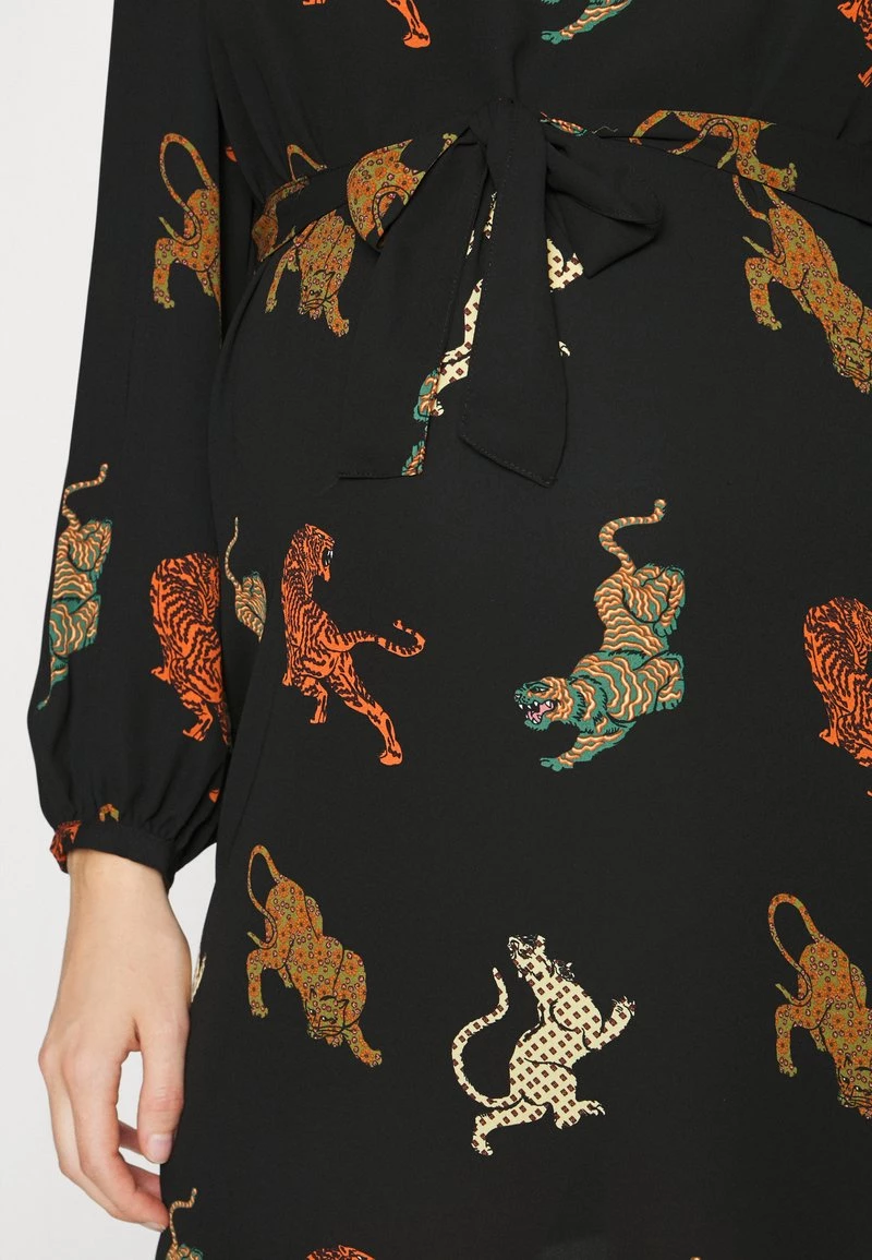 ONLY MATERNITY OLMALMA LIFE POLY ALLY DRESS - Freizeitkleid - Black - Damen – Bild 6