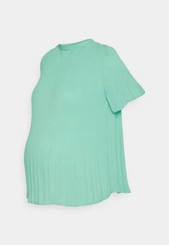 ONLY MATERNITY OLMPETUNIA PLISSE - Bluse - Marine Green - Damen