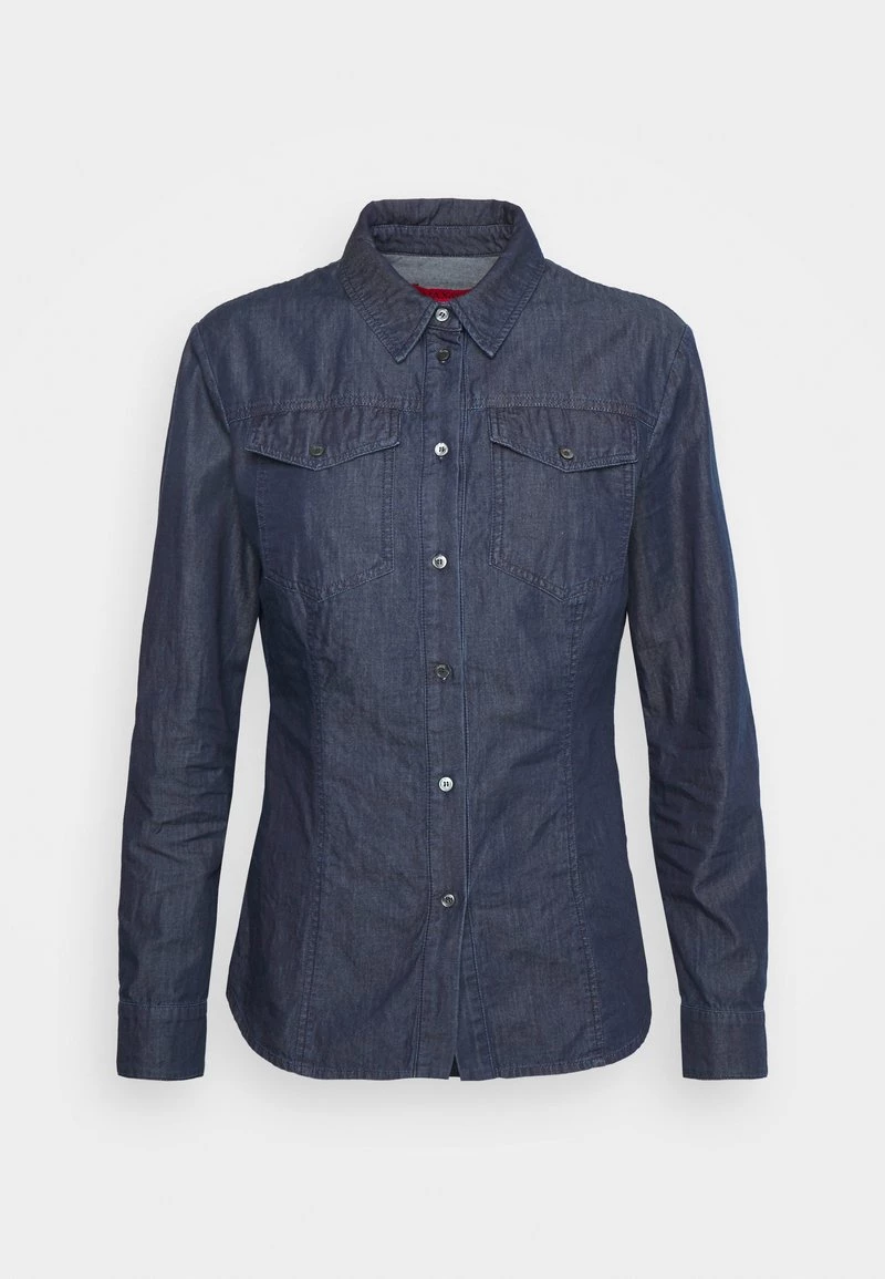 MAX&Co. - Damen ROTOLO - Hemdbluse - Midnight Blue – Bild 7